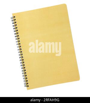 Notebook isolated on white background, Stock Photo