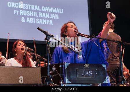 Rushil Ranjan and Abi Sampa of Orchestra Qawwali Project 