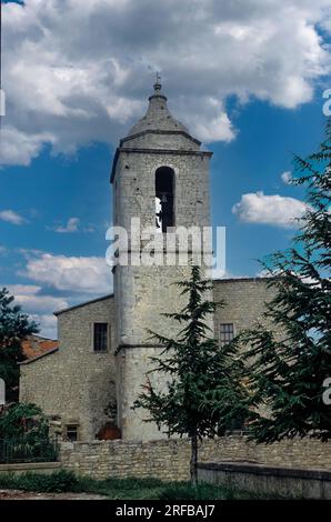 Italy Molise Agnone Church of San Marco Stock Photo