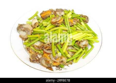 closeup of shellfish dishes, in a chinese restaurant Stock Photo - Alamy
