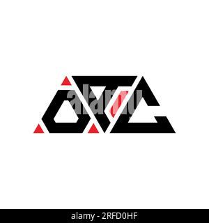 OAC triangle letter logo design with triangle shape. OAC triangle logo ...