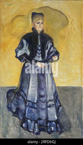 Elisabeth Förster-Nietzsche 1906 by Edvard Munch Stock Photo