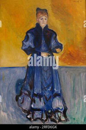 Elisabeth Förster-Nietzsche 1906 by Edvard Munch Stock Photo