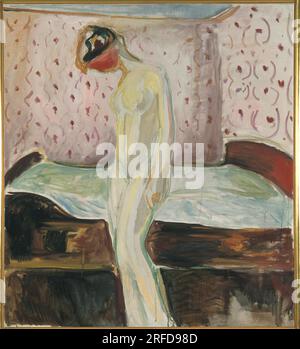 Weeping Woman 1900s by Edvard Munch Stock Photo