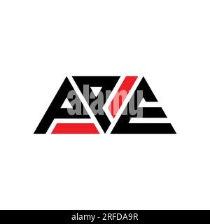 PPE triangle letter logo design with triangle shape. PPE triangle logo ...