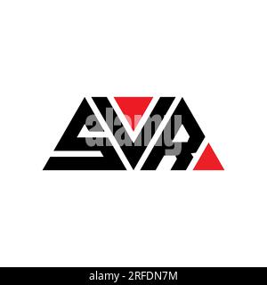 SVR letter logo design with polygon shape. SVR polygon and cube shape ...