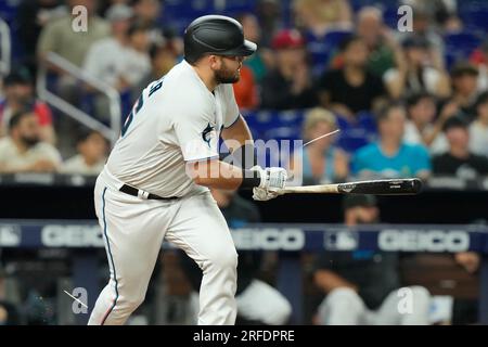 Eighth-inning home run deluge for Marlins against Braves as Burger