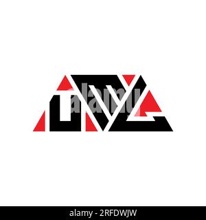 UML triangle letter logo design with triangle shape. UML triangle logo design monogram. UML triangle vector logo template with red color. UML triangul Stock Vector