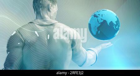 Data Analysis Process Concept as a Art Stock Photo