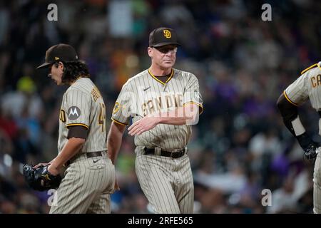 Yu Darvish of the San Diego Padres pitches against the Washington Nationals  in a baseball game at Nationals Park in Washington on Aug. 13, 2022.  (Kyodo)==Kyodo Photo via Newscom Stock Photo - Alamy