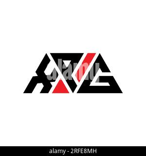 XPG letter logo design with polygon shape. XPG polygon and cube shape ...