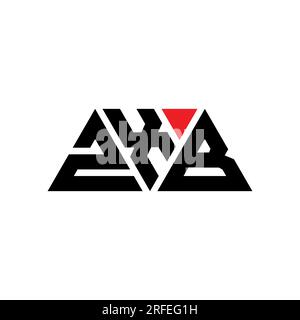 zxb-triangle-letter-logo-