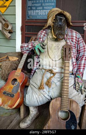 United States, Louisiana, Thibodaux, Laurel Valley Village Store Stock Photo