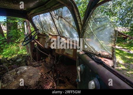 United States, Louisiana, Thibodaux, Laurel Valley Village Store Stock Photo