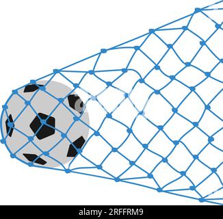 ball icon in net logo vector illustration design Stock Vector
