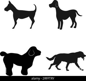 Dog icon vector illustration symbol design Stock Vector