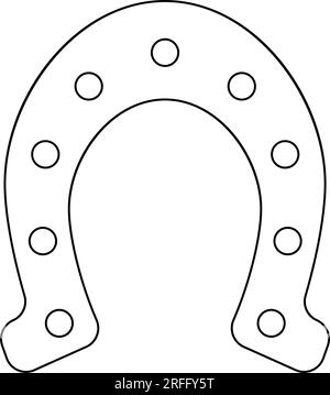 horseshoe icon vector illustration design Stock Vector