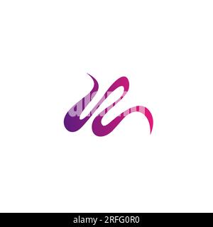 W Abstract Logo Design. W Icon Vector Stock Vector
