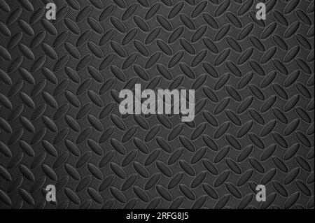 Tough durable black industrial background macro close up view Stock Photo
