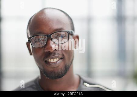 Close up portrait of a handsome young man Stock Photo