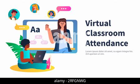 Elearning Online Education And Virtual Classroom Stock