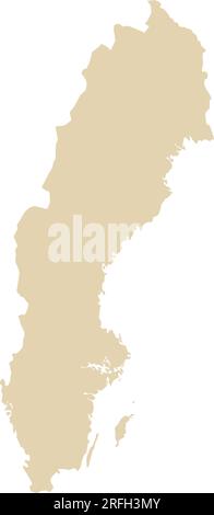BEIGE CMYK color map of GERMANY Stock Vector Image & Art - Alamy