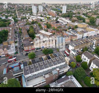 Kilburn High Road is an important local town centre and is designated as one of 35 'major centres' in the Mayor's London Plan Stock Photo