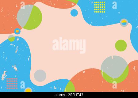 colorful circle dots pastel wallpaper background vector Stock Vector