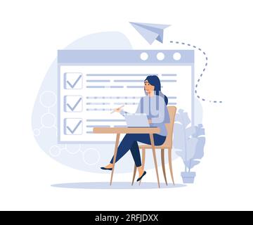 Task management it concept vector illustration Stock Vector Image & Art ...