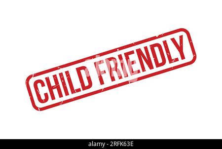 Red Child Friendly Rubber Stamp Seal Vector Stock Vector Image & Art ...