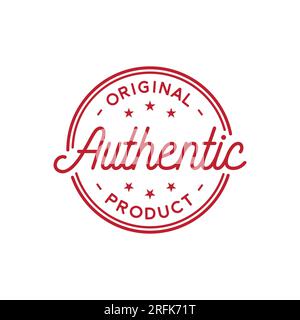 Authentic original tag, vector Stock Vector Image & Art - Alamy