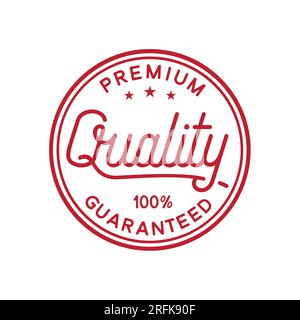 Premium Quality Product. 100% Guaranteed Design Template. vector and Illustration. Stock Vector