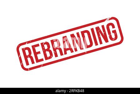 Red Rebranding Rubber Stamp Seal Vector Stock Vector Image & Art - Alamy