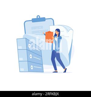 big data analytics platform, data management and protection, Technology Internet and network, flat vector modern illustration Stock Vector