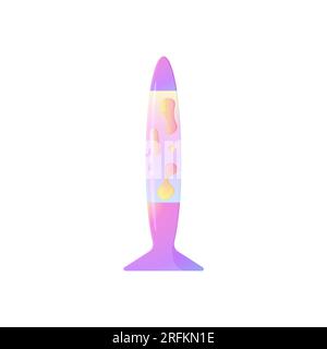 y2k , pink lava lamp nostalgia, 2000s, 90s .Holographic vector illustration Stock Vector