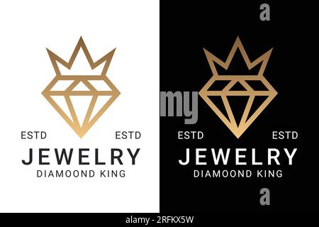 Gold Shiny Diamond Logo Template Illustration Stock Vector (Royalty Free)  679350310 | Shutterstock