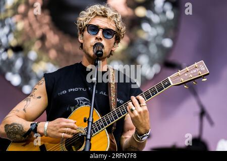 Copenhagen, Denmark. 03rd Aug, 2023. The English band Kokoroko performs a  live concert during the Danish music festival O Days 2023 in Copenhagen.  Credit: Gonzales Photo/Alamy Live News Stock Photo - Alamy