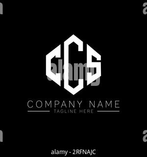CCS letter logo design with polygon shape. CCS polygon and cube shape ...