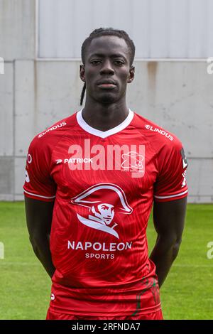 Modou Tambedou (18) Of Zulte-Waregem Celebrates After Scoring The 1-1 ...