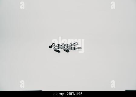 key holder  buckle on a white background Stock Photo
