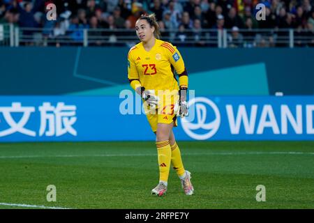 Auckland, New Zealand. August 5th 2023. FIFA Women’s World Cup 2023 Round of 16 - Switzerland vs Spain. Goalkeeper Cata Coll of Spain watches the ball go to the net and goal for Switzerland. Dat Do/Alamy Live News. Stock Photo