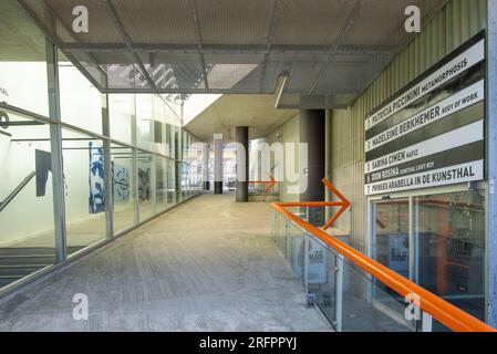 Rotterdam, Netherlands - Kunsthal by OMA with ramp Stock Photo