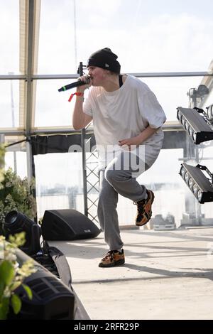 Copenhagen, Denmark. 03rd Aug, 2023. The English band Kokoroko performs a  live concert during the Danish music festival O Days 2023 in Copenhagen.  Credit: Gonzales Photo/Alamy Live News Stock Photo - Alamy