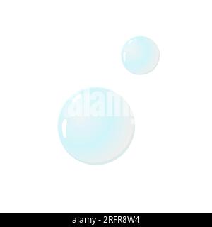 vector illustration bubble illustration on white isolated background Stock Vector