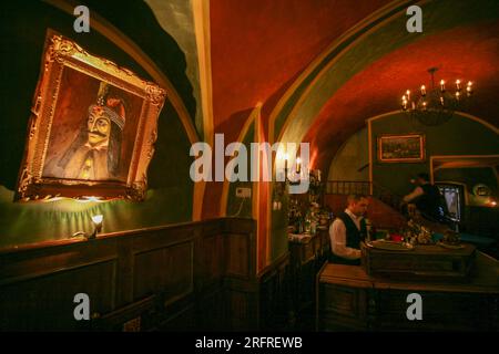 DRACULA STORY IN TRANSYLVANIA  ROMANIA Stock Photo