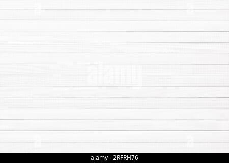 white wood texture with natural pattern. bleached boards background, top view Stock Photo