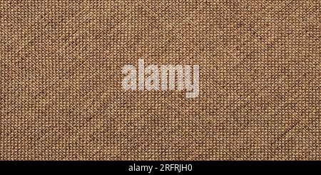 beige linen burlap texture, sack cloth background Stock Photo