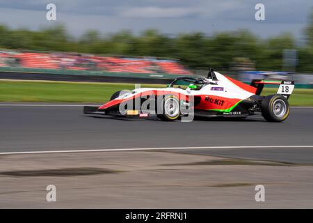 James HIGGINS - Fortec Motorsport British F4 Championship Stock Photo