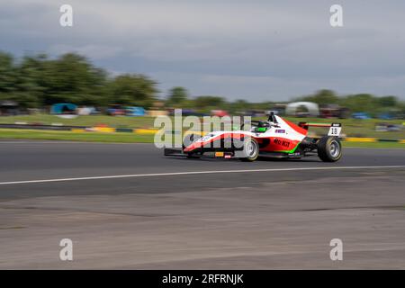 James HIGGINS - Fortec Motorsport British F4 Championship Stock Photo