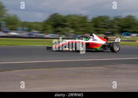 James HIGGINS - Fortec Motorsport British F4 Championship Stock Photo